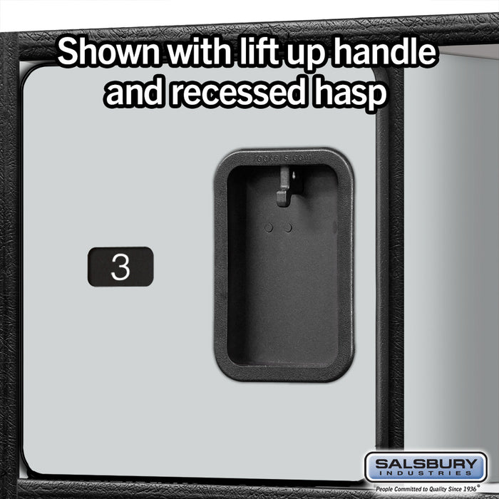Salsbury 24" Wide Designer Wood Gear Locker - 6 Feet High - 24 Inches Deep - Resettable Locks - Sweatfully