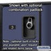 Salsbury 24" Wide Designer Wood Gear Locker - 6 Feet High - 18 Inches Deep - Blue - Hasps - Sweatfully