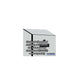 Salsbury 24" Wide Designer Wood Gear Locker - 6 Feet High - 18 Inches Deep - Gray - Silver Resettable Locks - Sweatfully