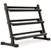 XMARK 3-Tier Dumbbell Rack - 10 Dumbbell Pairs XM-3107.1-BLACK - Sweatfully