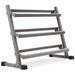 XMARK 3-Tier Dumbbell Rack - 10 Dumbbell Pairs XM-3107.1-BLACK - Sweatfully