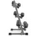 XMARK 3-Tier Dumbbell Rack - 10 Dumbbell Pairs XM-3107.1-BLACK - Sweatfully