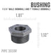 1 1/4 in. x 1 in. Black Bushing - Sweatfully