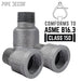 1 in. Black Extension Piece - Sweatfully