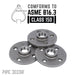 1/2 in. Black Floor Flange - Sweatfully