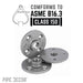 3/8 in. Black Floor Flange - Sweatfully