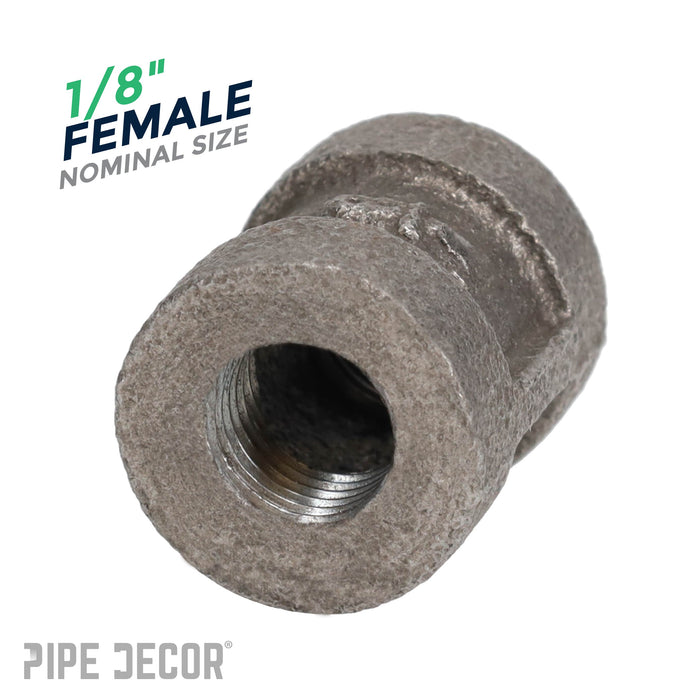 1/8 in. Black Coupling - Sweatfully