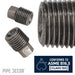 1/8 in. Black Plug - Sweatfully