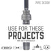 3/8 in. x 1/8 in. Black Reducing Coupling - Sweatfully