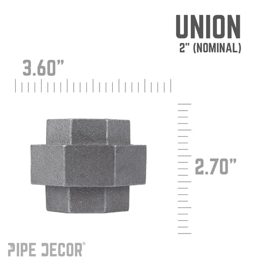2 in. Black Union - Sweatfully