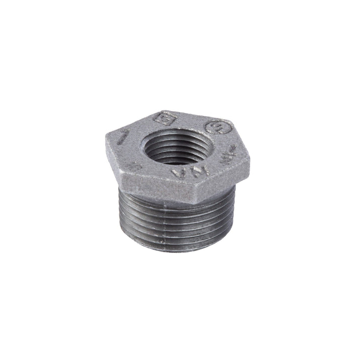 1 in. x 1/2 in. Black Bushing - Sweatfully