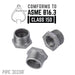 1 in. x 3/4 in. Black Bushing - Sweatfully