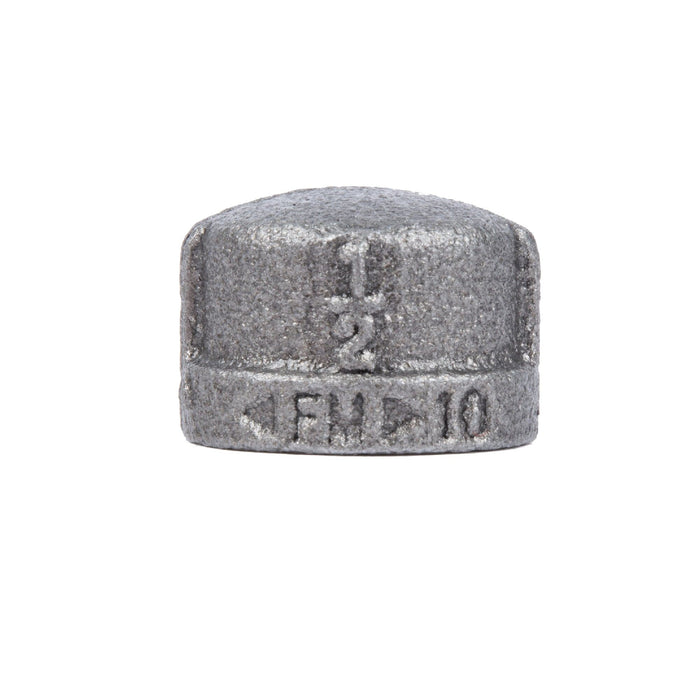 1/2 in. Black Cap - Sweatfully