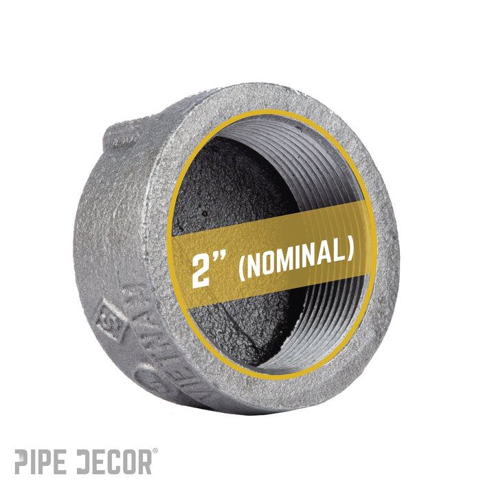 2 in. Black Cap - Sweatfully