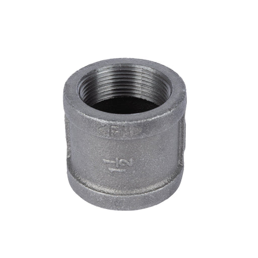 1 1/2 in. Black Coupling - Sweatfully