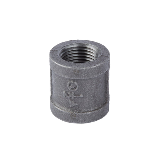 1/2 in. Black Coupling - Sweatfully