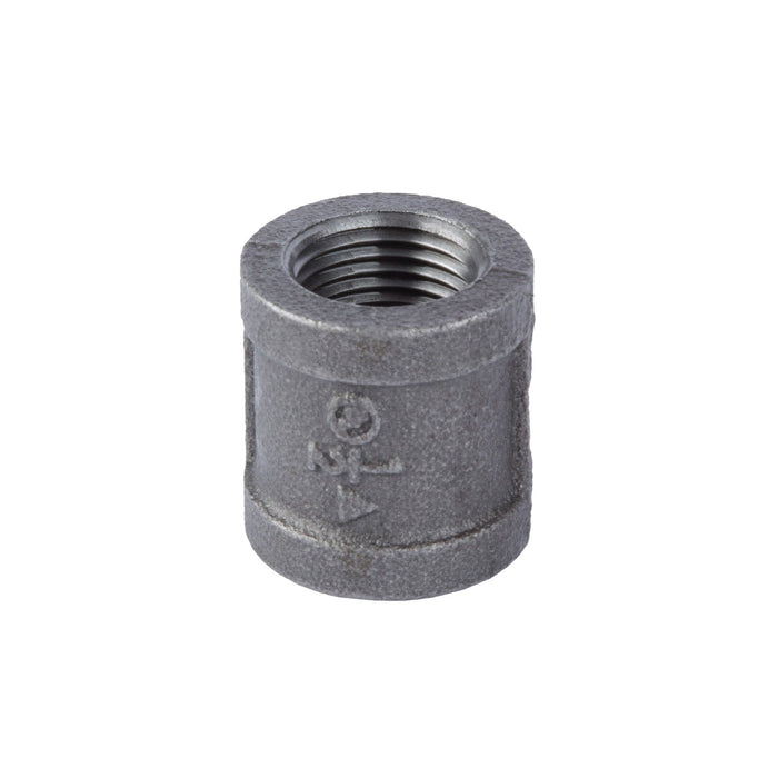 1/2 in. Black Coupling - Sweatfully