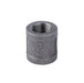 1/2 in. Black Coupling - Sweatfully