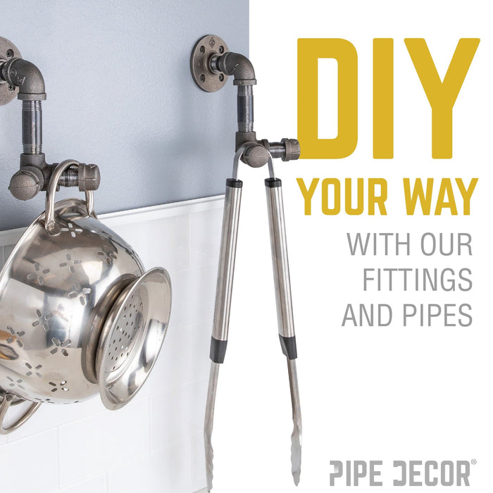 1 1/2 in. Black 45 Degree Elbow - Sweatfully