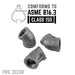 1 in. Black 45 Degree Elbow - Sweatfully