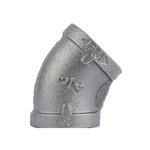 3/4 in. Black 45 Degree Elbow - Sweatfully