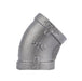 3/4 in. Black 45 Degree Elbow - Sweatfully