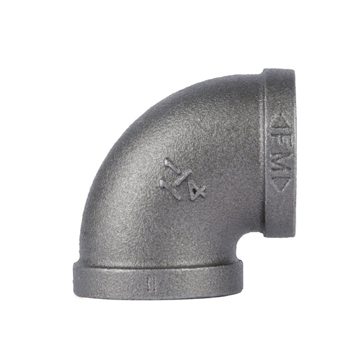 1 1/4 in. Black 90 Degree Elbow - Sweatfully