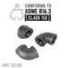 1 in. Black 90 Degree Elbow - Sweatfully