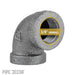 3/8 in. Black 90 Degree Elbow - Sweatfully