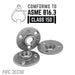 1/2 in. Black Mini Flange - Sweatfully