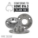 3/4 in. Black Mini Flange - Sweatfully