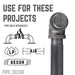 1 in. Black Plug - Sweatfully