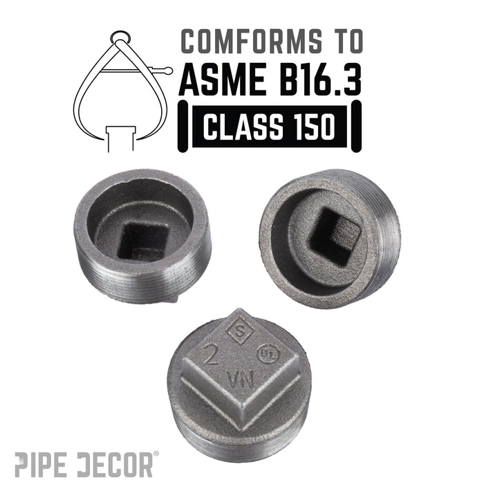 2 in. Black Plug - Sweatfully