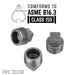 3/4 in. Black Plug - Sweatfully