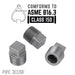 3/8 in. Black Plug - Sweatfully