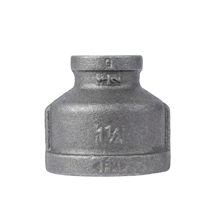 1 1/4 in. x 1/2 in. Black Reducing Coupling - Sweatfully