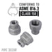 1 1/4 in. x 1/2 in. Black Reducing Coupling - Sweatfully