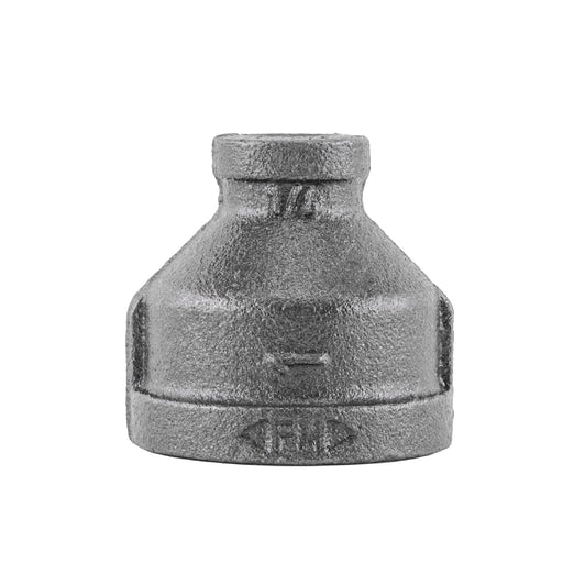 1 in. x 1/4 in. Black Reducing Coupling - Sweatfully