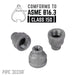 1/2 in. x 1/8 in. Black Reducing Coupling - Sweatfully