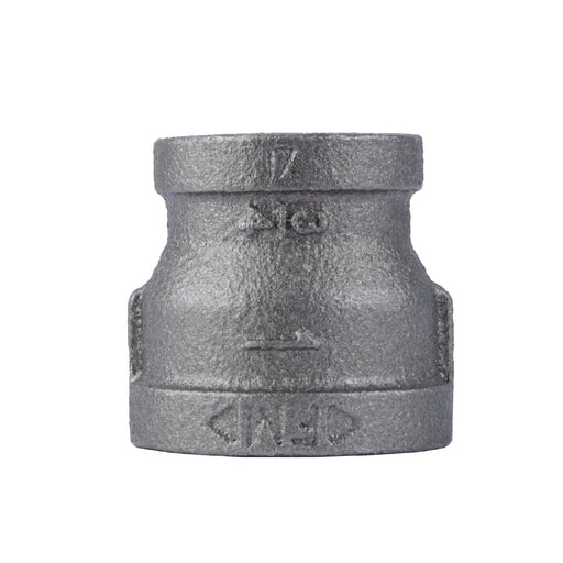 1 in. x 3/4 in. Black Reducing Coupling - Sweatfully