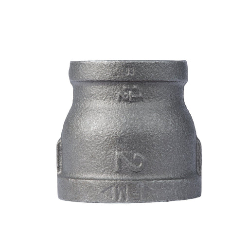 2 in. x 1 1/2 in. Black Reducing Coupling - Sweatfully