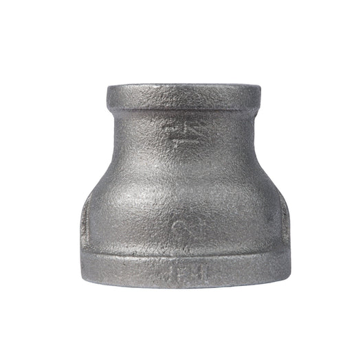 2 in. x 1 1/4 in. Black Reducing Coupling - Sweatfully