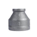 2 in. x 1 in. Black Reducing Coupling - Sweatfully