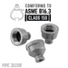 2 in. x 3/4 in. Black Reducing Coupling - Sweatfully