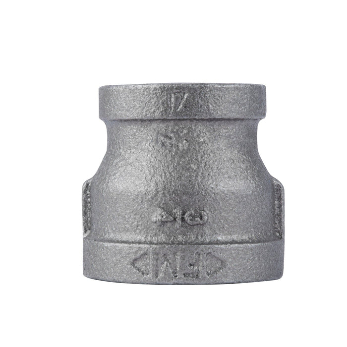 3/4 in. x 1/2 in. Black Reducing Coupling - Sweatfully