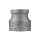 3/4 in. x 1/2 in. Black Reducing Coupling - Sweatfully