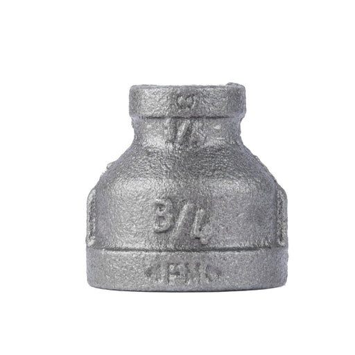 3/4 in. x 1/4 in. Black Reducing Coupling - Sweatfully