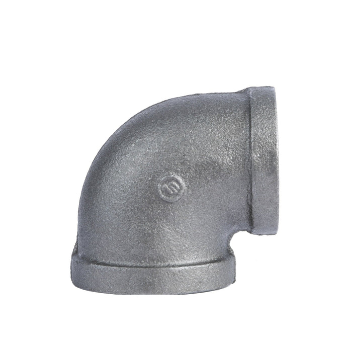 1 1/2 in. x 1 1/4in. Black Reducing Elbow - Sweatfully