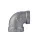 1/2 in. x 3/8 in. Black Reducing Elbow - Sweatfully