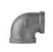 1 in. x 3/4 in. Black Reducing Elbow - Sweatfully